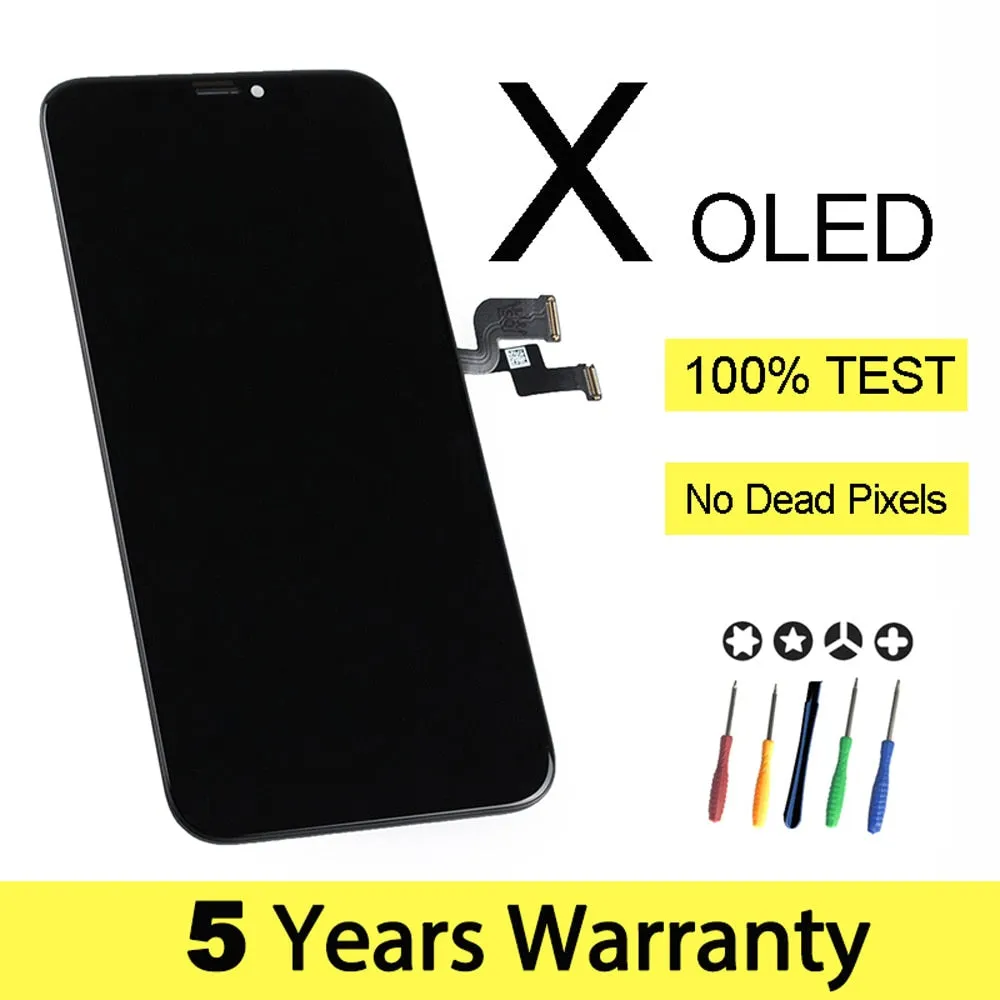 100% New OLED Lcd For iPhone X Display Wholesale Price From Factory Display For iPhone X Xs Xr Screen 100% Test Good 3D Touch