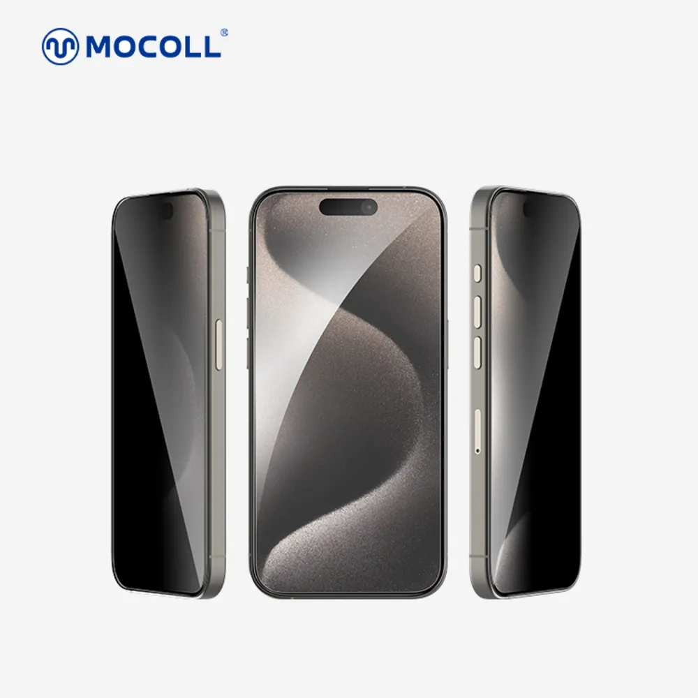 2.5D Full Cover Privacy Screen Protector for iPhone 15 Series