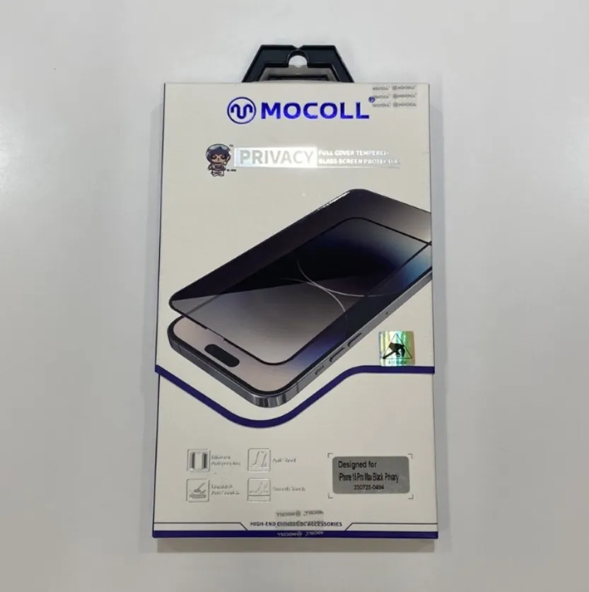 2.5D Full Cover Privacy Screen Protector for iPhone 15 Series