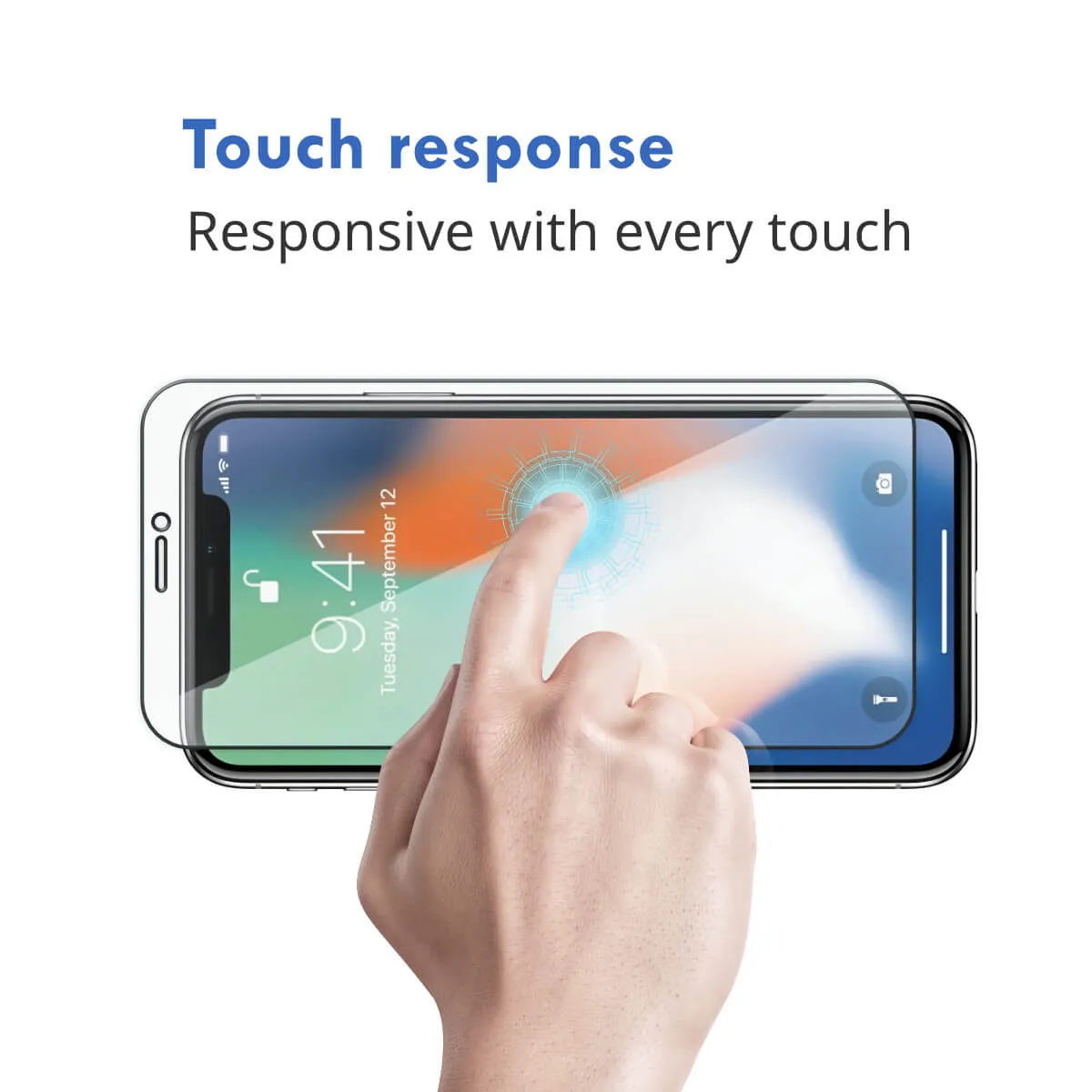 2x Hugmie® iPhone 13 Pro Max/14 Plus Full Coverage Screen Protector