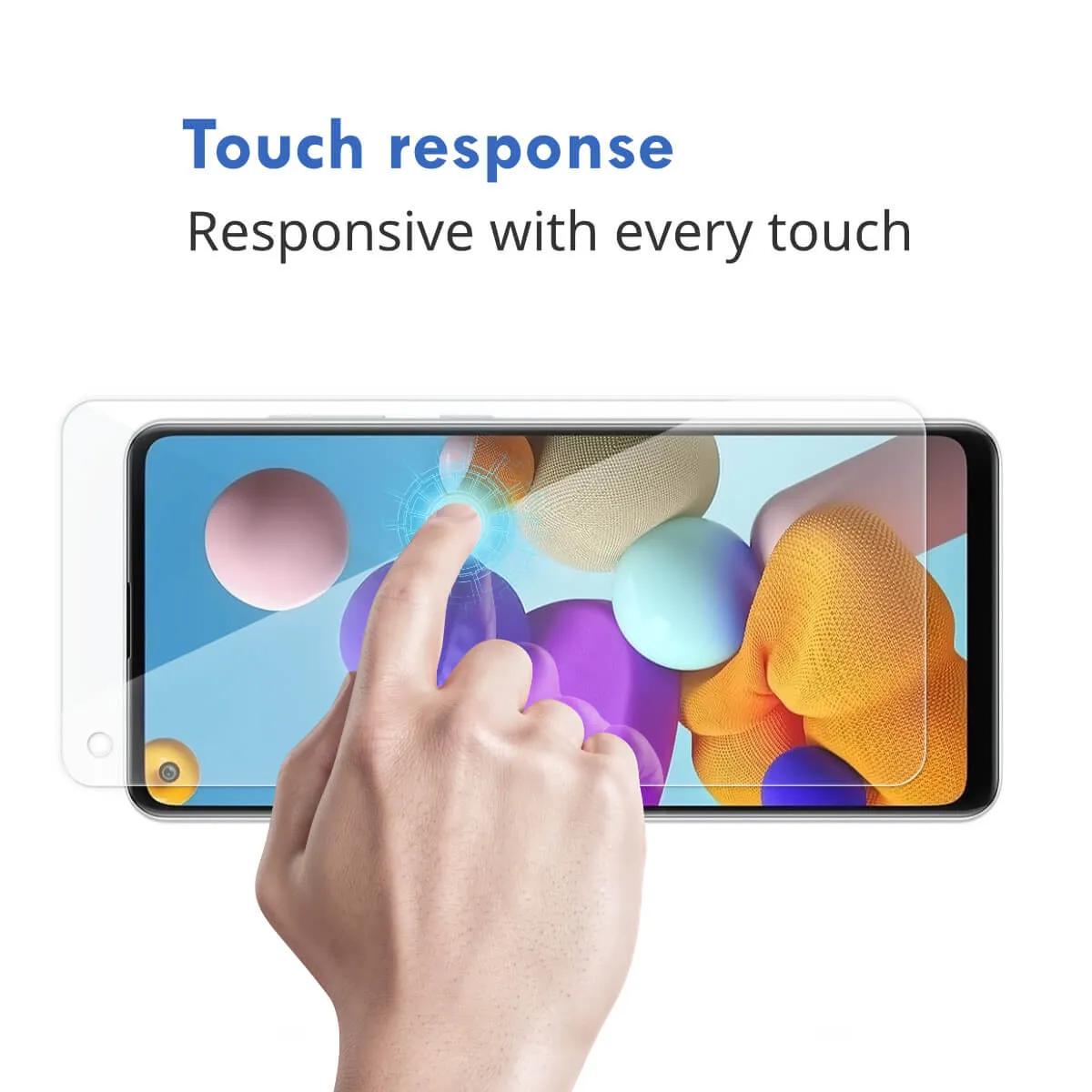 2x Hugmie® Samsung A22 5G Tempered Glass Screen Protector