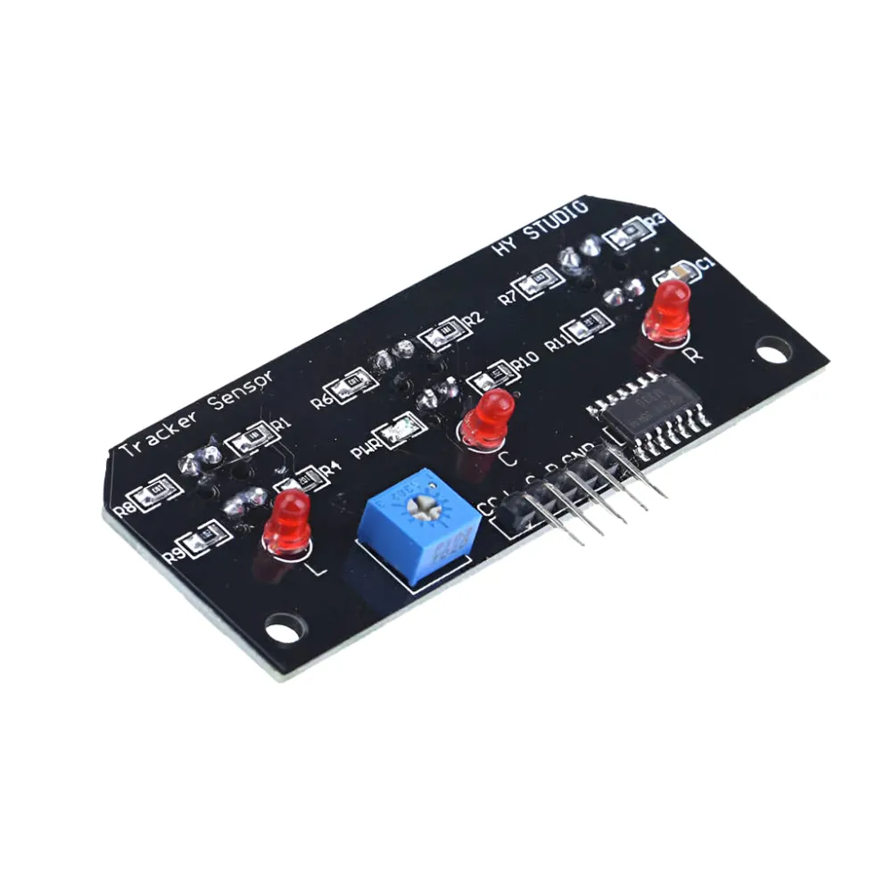 3-Way Tracking Module TCRT5000 Obstacle Avoidance infrared detection Module
