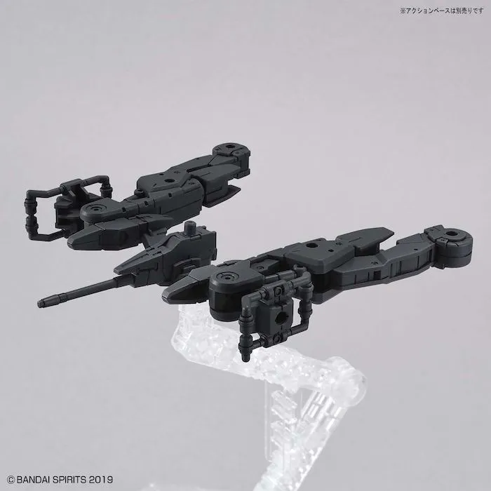 30MM EV-08 Extended Vehicle (Space Craft Ver.) [Black] 1/144