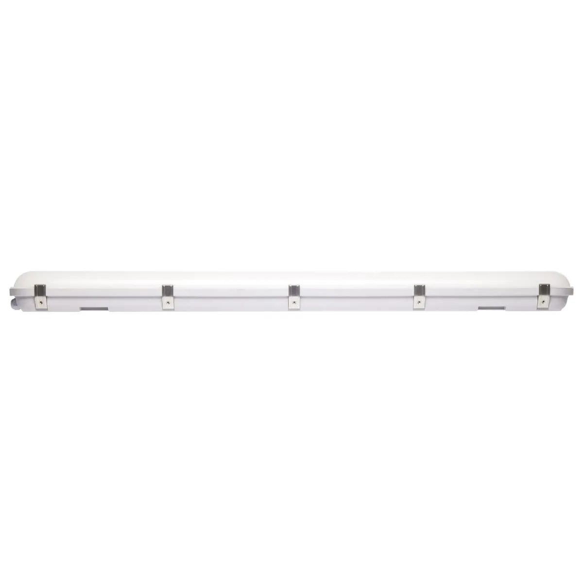 4 Foot; Vapor Proof Linear Fixture; CCT & Wattage Selectable; IP65 and IK08 Rated; 0-10V Dimming; 120V-347V