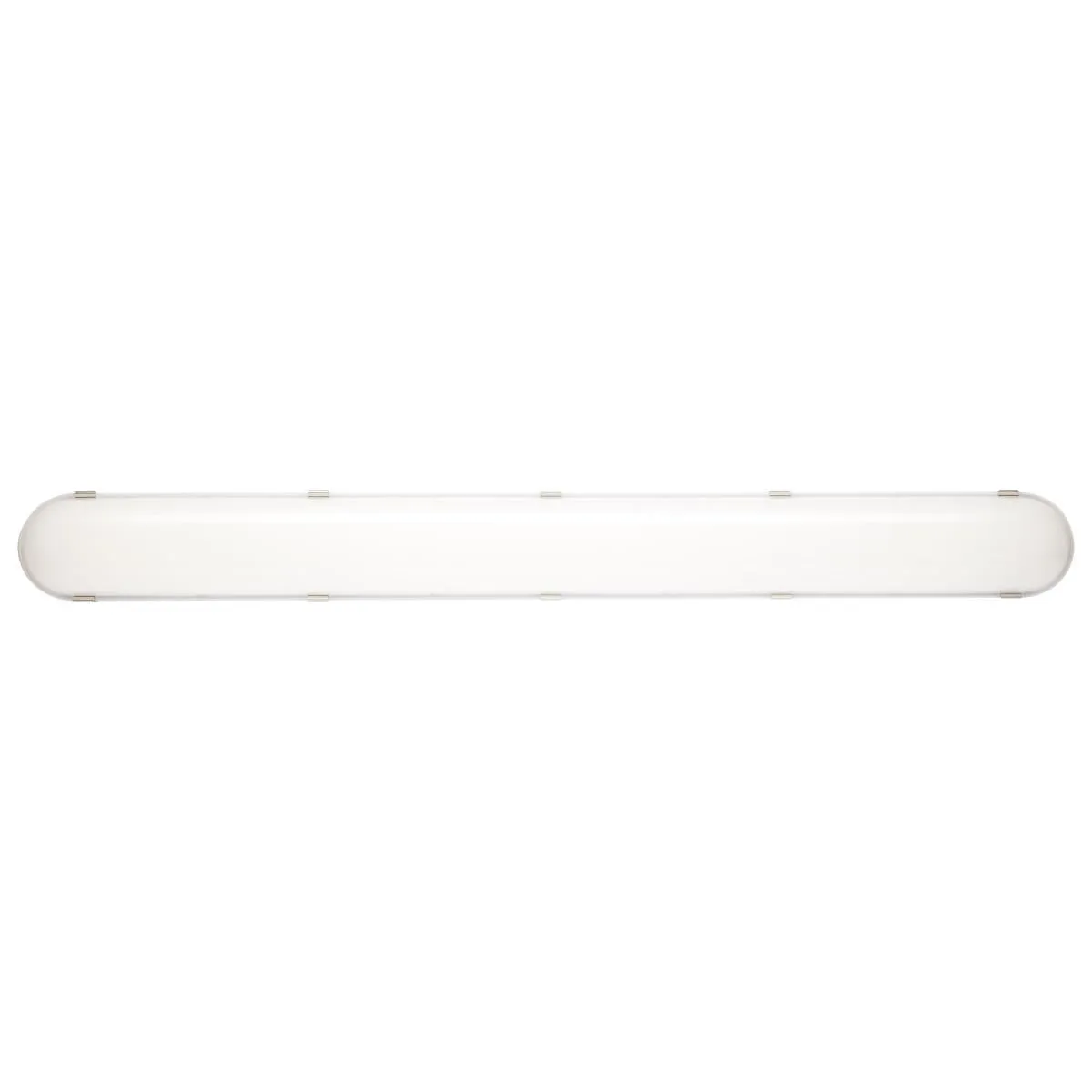 4 Foot; Vapor Proof Linear Fixture; CCT & Wattage Selectable; IP65 and IK08 Rated; 0-10V Dimming; 120V-347V