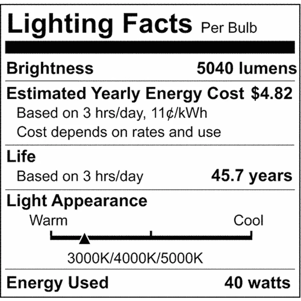 4-ft LED Tri-Proof Linear Fixture w/ Microwave Sensor CCT Tunable