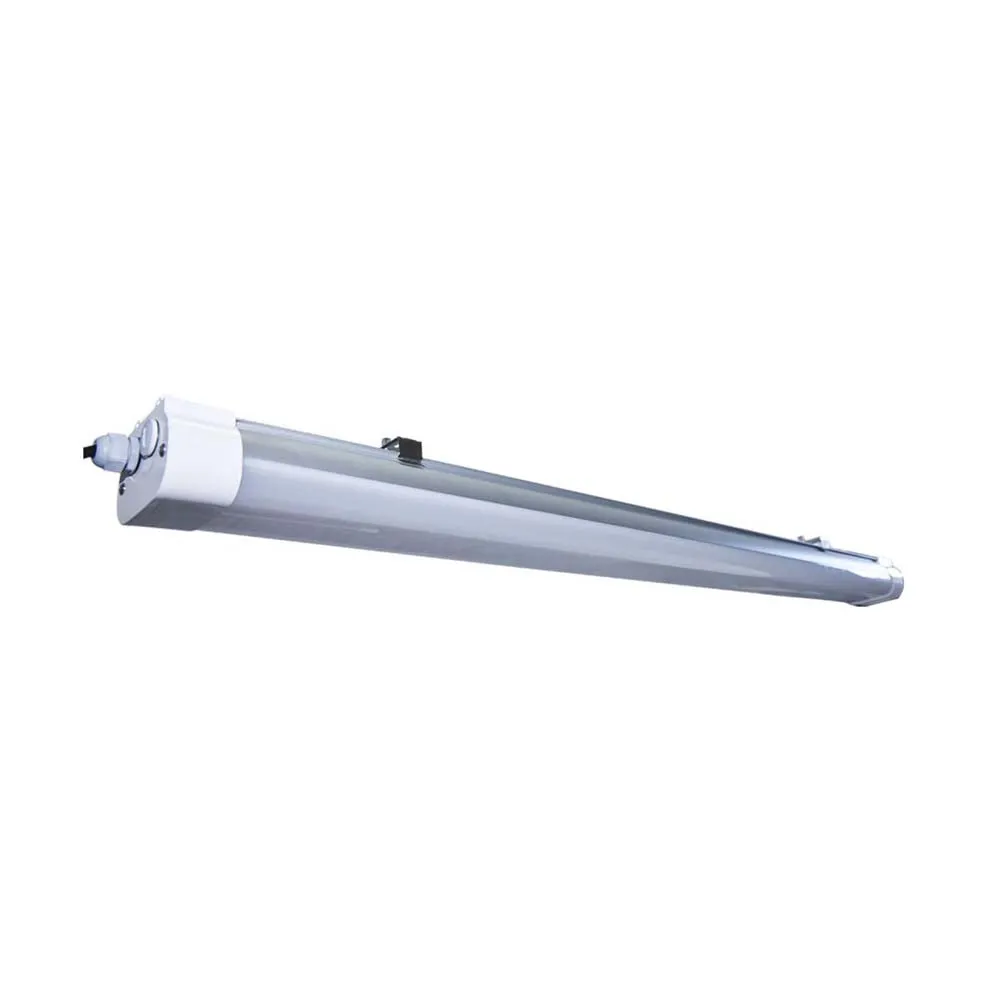 4-ft LED Tri-Proof Linear Fixture w/ Microwave Sensor CCT Tunable