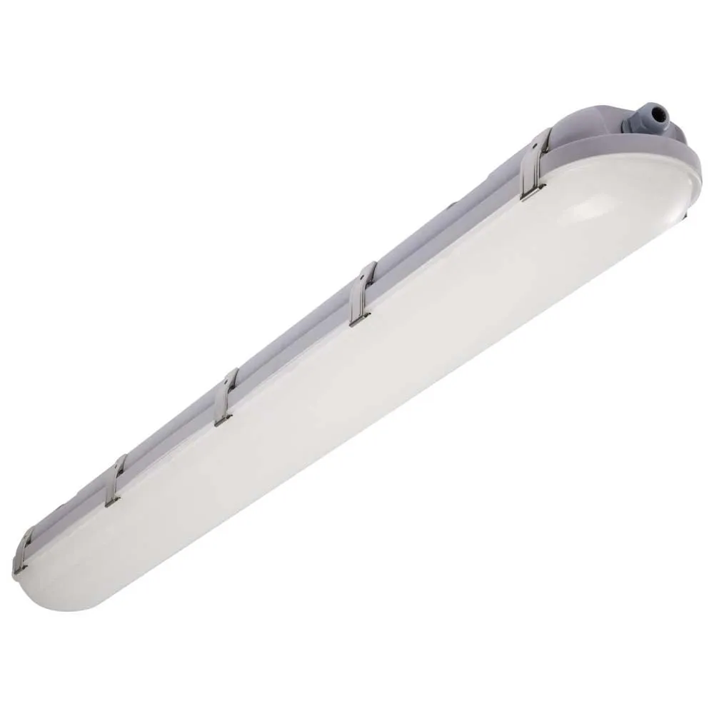 4-ft Vapor Tight Linear Fixture w/ Microwave Sensor CCT Tunable