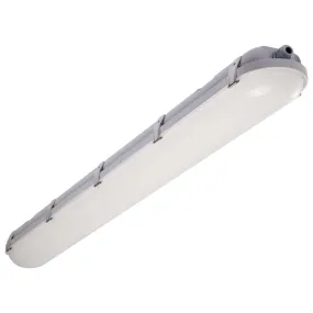 4-ft Vapor Tight Linear Fixture w/ Microwave Sensor CCT Tunable