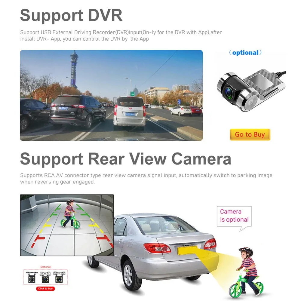 7-inch Car Multimedia Video Player Universal Android 9.0 Central