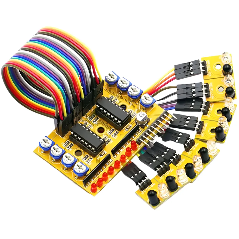 8-channel Infrared obstacle module TCRT5000