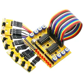 8-channel Infrared obstacle module TCRT5000