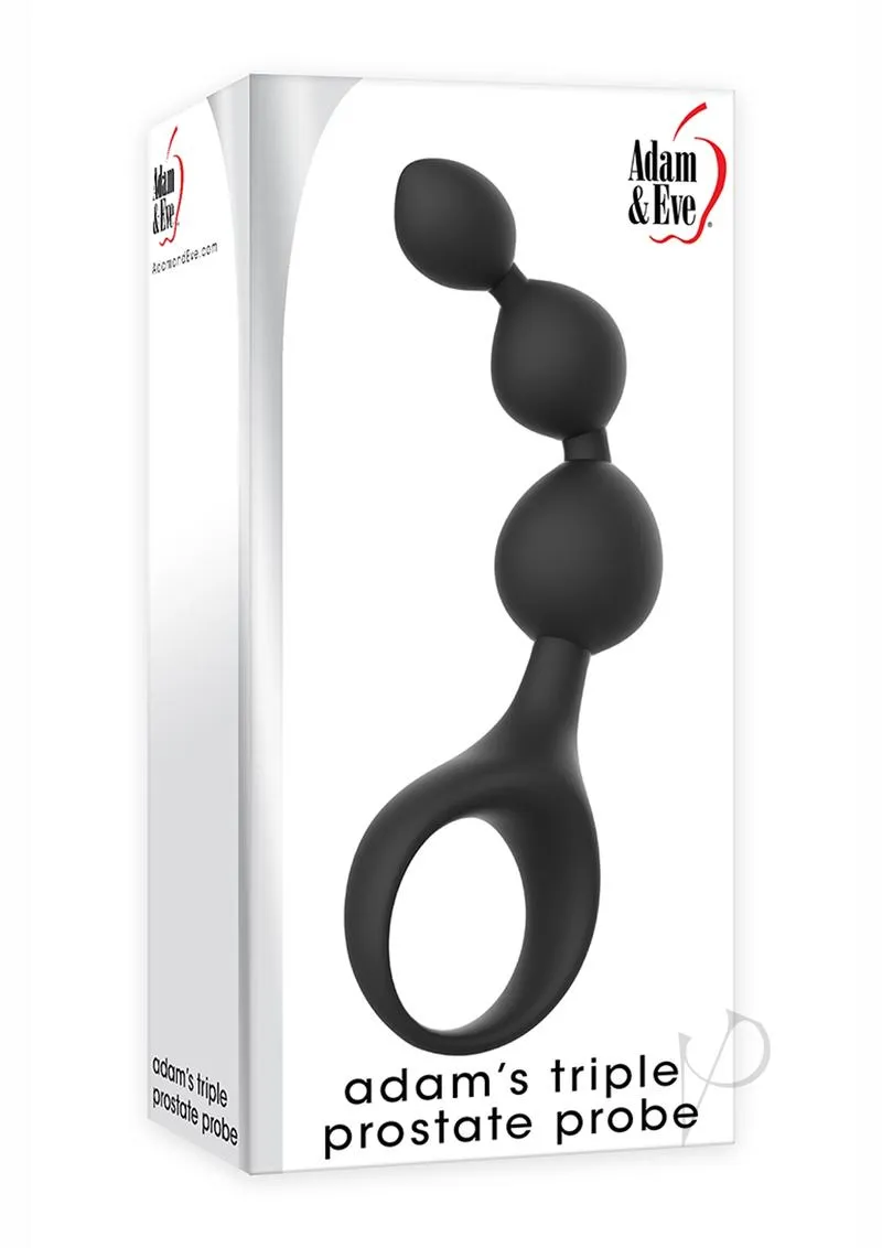 Aande Triple Prostate Probe Black