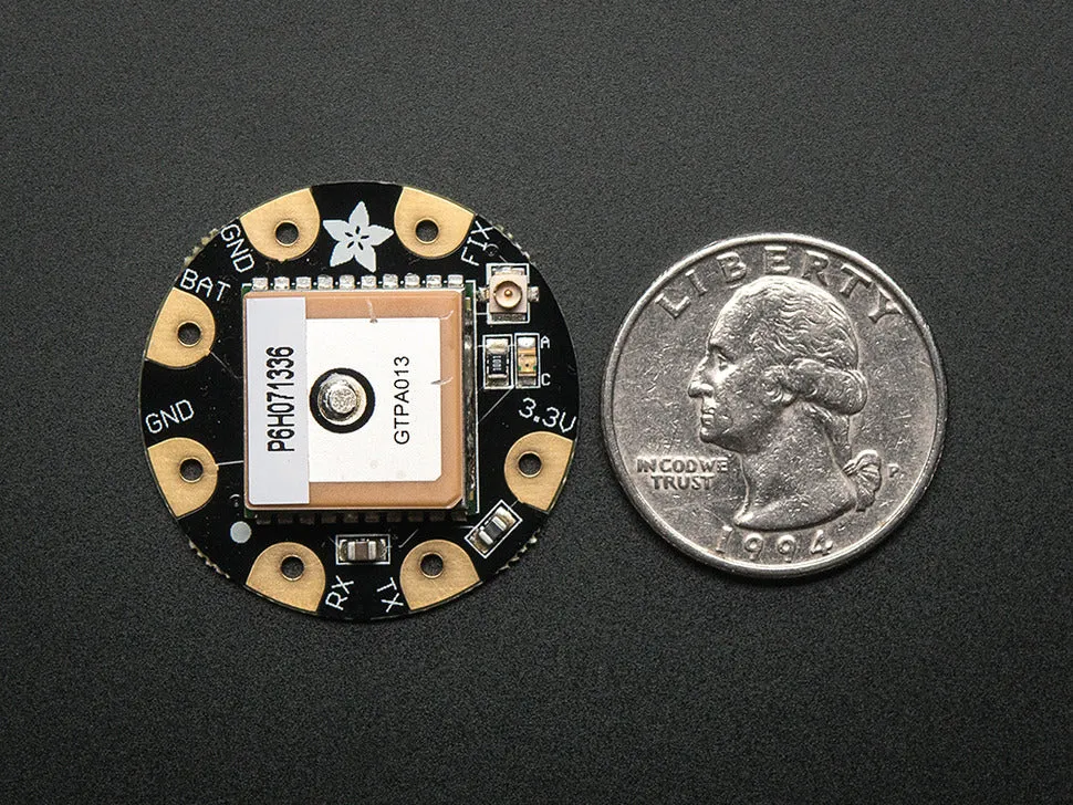 Adafruit FLORA Wearable Ultimate GPS Module