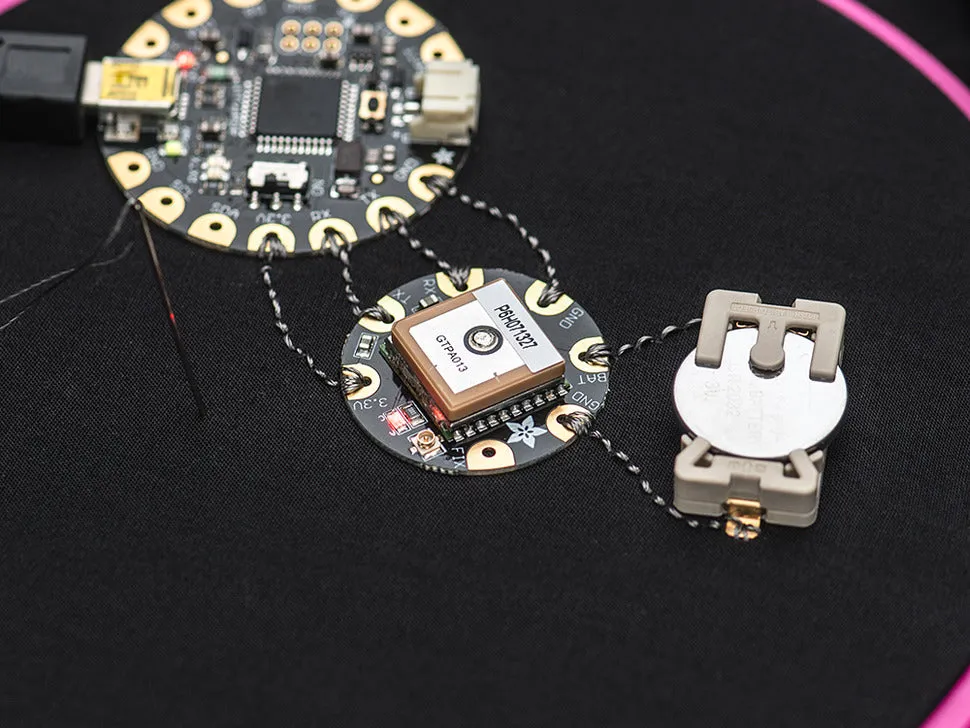 Adafruit FLORA Wearable Ultimate GPS Module