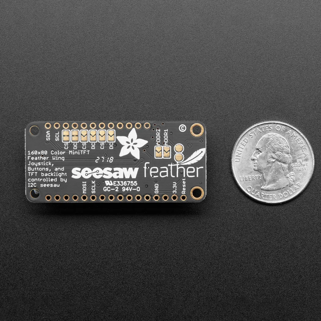 Adafruit Mini Color TFT with Joystick FeatherWing
