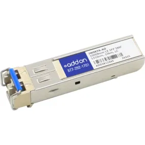 AddOn Aruba Networks JW087A Compatible TAA Compliant 1000Base-LX SFP Transceiver (SMF, 1310nm, 10km, LC) JW087A-AO