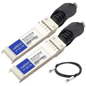 Addon Cisco Sfp-H10Gb-Cu1M To Voltaire Cbl-00239 Compatible Taa Compliant 10Gbase-Cu Sfp  To Sfp  Direct Attach Cable (Passive Twinax, 1M)
