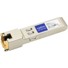 Addon Dell X3369 Compatible Taa Compliant 10/100/1000Base-Tx Sfp Transceiver (Copper, 100M, Rj-45)