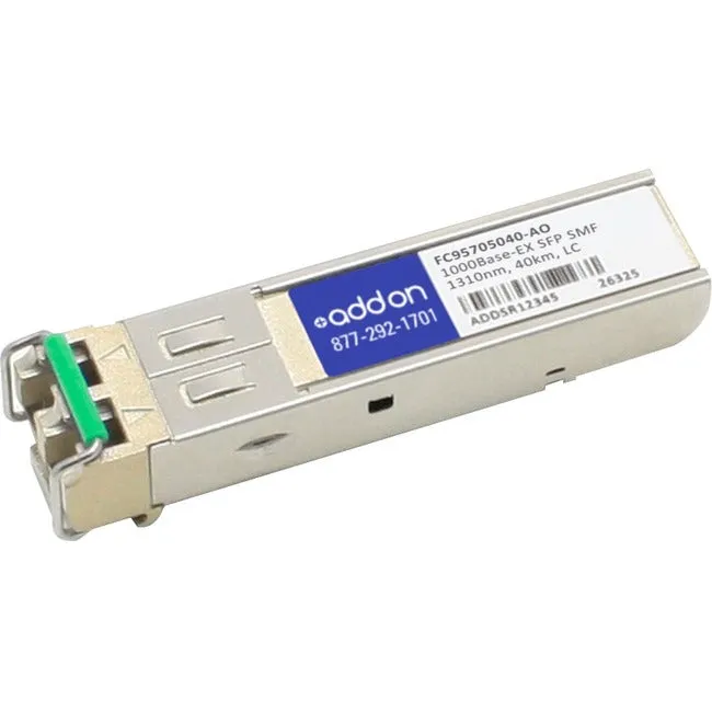 AddOn Fujitsu FC95705040 Compatible TAA Compliant 1000Base-LX SFP Transceiver (SMF, 1310nm, 10km, LC) FC95705040-AO