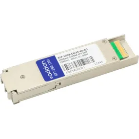 AddOn MSA and TAA Compliant 10GBase-CWDM XFP Transceiver (SMF, 1390nm, 40km, LC, DOM) XFP-10GB-CW39-40-AO