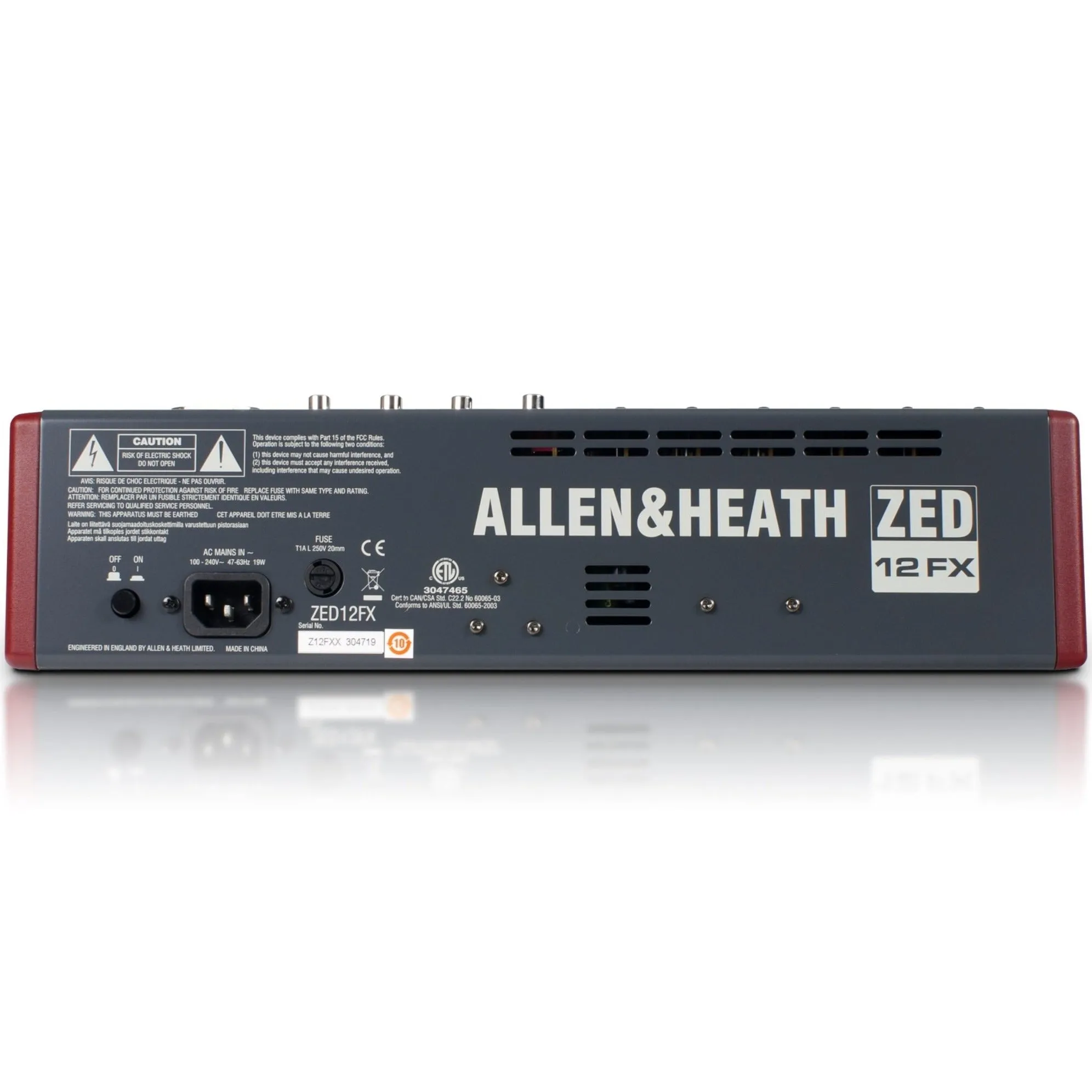 Allen & Heath ZED-12FX 12-Channel Analog Mixer