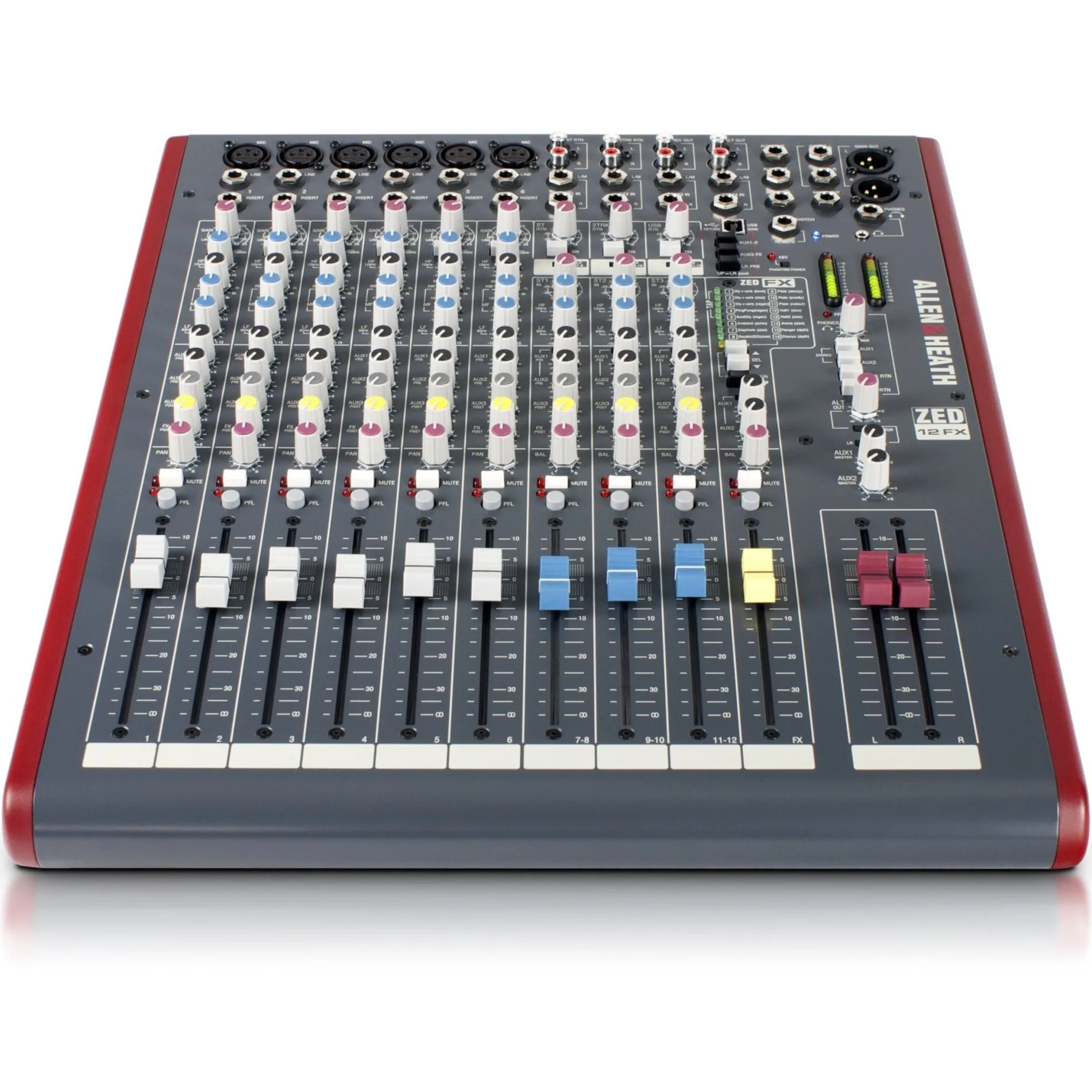 Allen & Heath ZED-12FX 12-Channel Analog Mixer