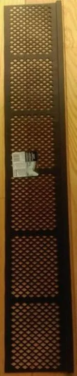 Amerimax 85379 36" Brown Plastic Gutter Guard Screen Cover Protectors - Quantity of 24