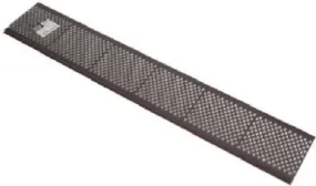 Amerimax 85379 36" Brown Plastic Gutter Guard Screen Cover Protectors - Quantity of 24