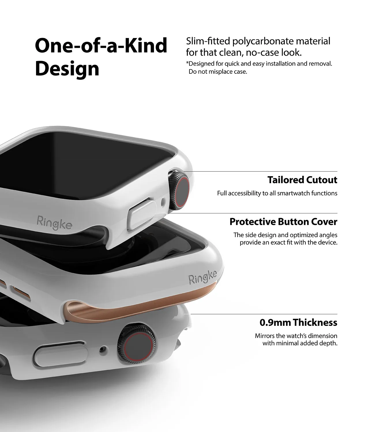 Apple Watch Series 6 / SE / 5 / 4 (44mm) Case | Slim