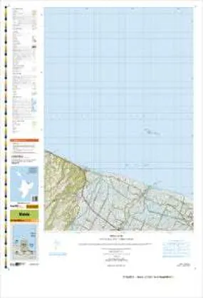 BD39 & BE39 Matata Topographic Map by Land Information New Zealand (2009)
