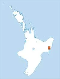 BG43 Gisborne Topographic Map by Land Information New Zealand (2011)