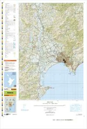BG43 Gisborne Topographic Map by Land Information New Zealand (2011)