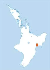 BH40 Mohaka Topographic Map by Land Information New Zealand (2009)