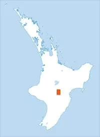 BJ36 Tawake Tohunga Topographic Map by Land Information New Zealand (2012)