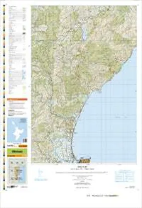 BJ39 Whirinaki Topographic Map by Land Information New Zealand (2011)