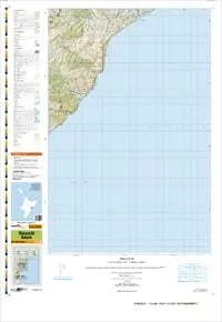 BJ40 & BJ39 Waipatiki Beach Topographic Map by Land Information New Zealand (2009)