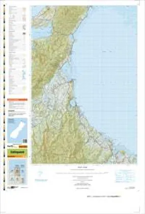 BN24 Collingwood Topographic Map by Land Information New Zealand (2011)