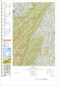 BN34 Shannon Topographic Map by Land Information New Zealand (2011)