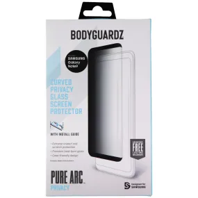 BodyGuardz Pure Arc Privacy Screen Protector for Samsung Galaxy Note 9 - Black