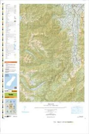 BP24 Takaka Topographic Map by Land Information New Zealand (2013)