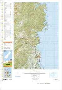 BP25 Motueka Topographic Map by Land Information New Zealand (2011)