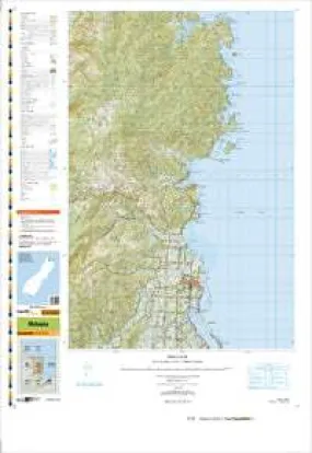 BP25 Motueka Topographic Map by Land Information New Zealand (2011)
