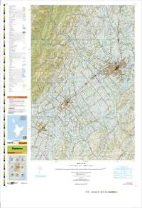 BP34 Masterton Topographic Map by Land Information New Zealand (2013)