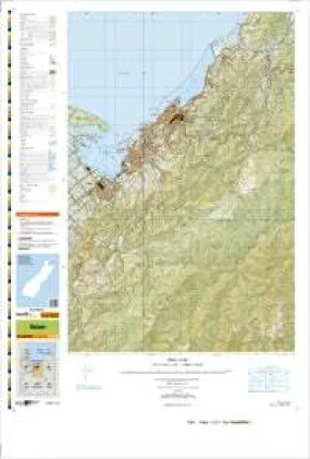 BQ26 Nelson Topographic Map by Land Information New Zealand (2013)