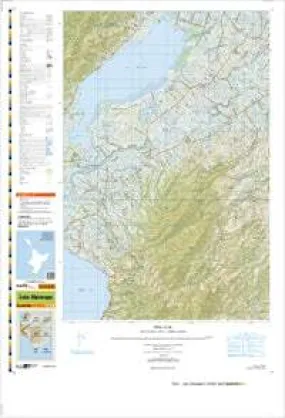 BQ33 Lake Wairarapa Topographic Map by Land Information New Zealand (2012)
