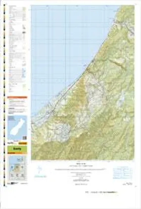 BR21 Granity Topographic Map by Land Information New Zealand (2010)