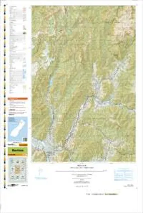 BR23 Murchison Topographic Map by Land Information New Zealand (2013)