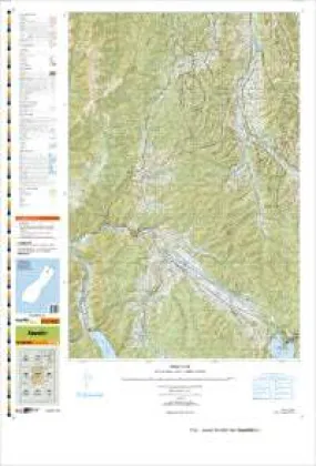 BR24 Kawatiri Topographic Map by Land Information New Zealand (2009)