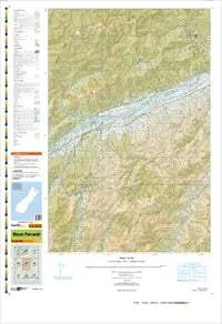 BR26 Mount Patriarch Topographic Map by Land Information New Zealand (2013)